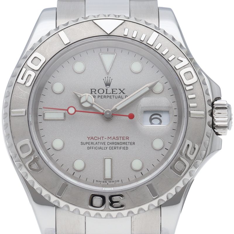 Rolex Yachtmaster Star Watch Rolesium PT SS Silver Polished Beauty