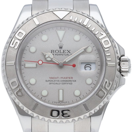 Rolex Yachtmaster Star Watch Rolesium PT SS Silver Polished Beauty