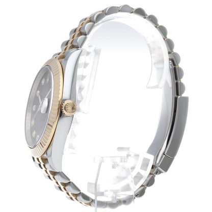 Rolex Datejust 41 Watch Diamond Box 18k Yellow Gold SS — view 3