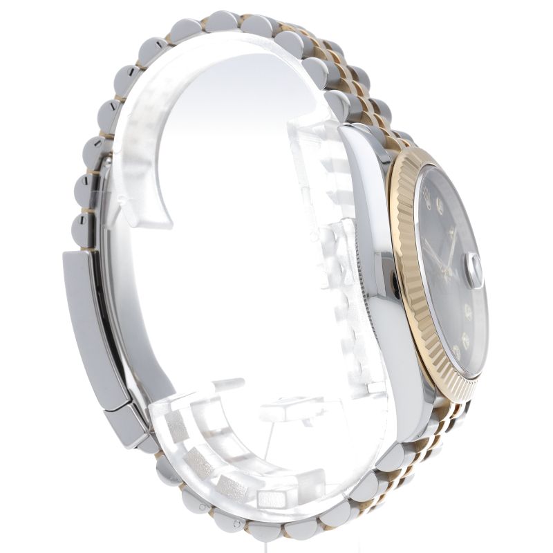 Rolex Datejust 41 Watch Diamond Box 18k Yellow Gold SS — view 4