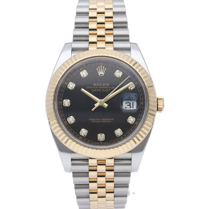 Rolex Datejust 41 Watch Diamond Box 18k Yellow Gold SS — view 2