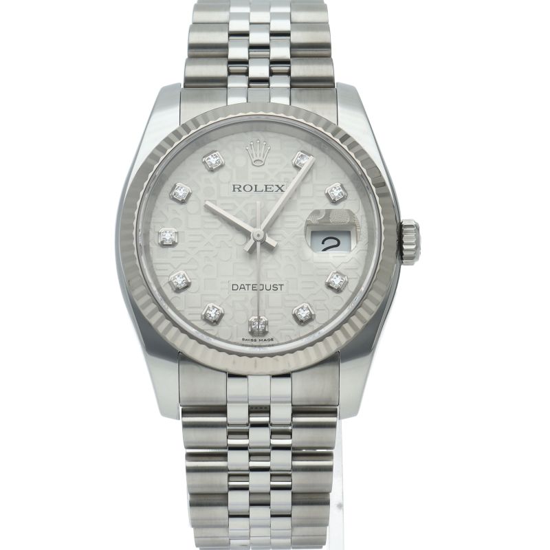 Rolex Datejust 36 Watch Diamond Computer Dial — view 2