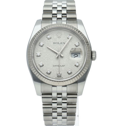 Rolex Datejust 36 Watch Diamond Computer Dial — view 2