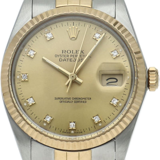 Rolex Datejust Watch Diamond Antique International Service Repair Book 18k