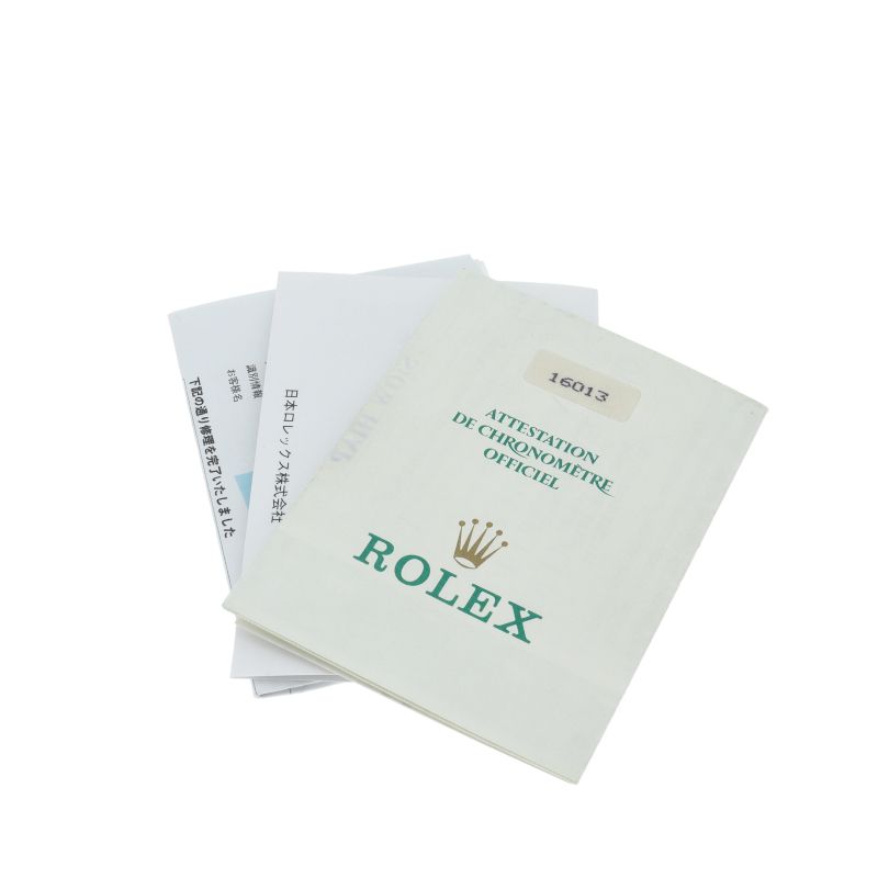 Rolex Datejust Watch Diamond Antique International Service Repair Book 18k — view 7
