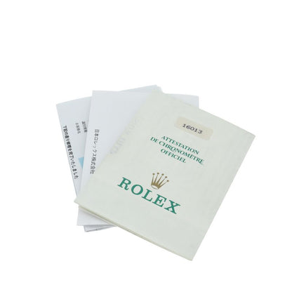 Rolex Datejust Watch Diamond Antique International Service Repair Book 18k — view 7