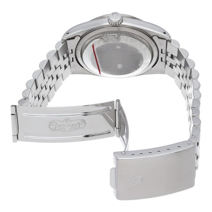 Rolex Datejust Watch 18k White Gold SS Black Polished — view 5