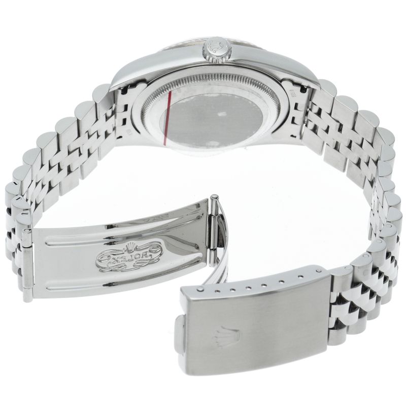 Rolex Datejust Watch Diamond 18k White Gold SS Silver Polished 20 — view 5