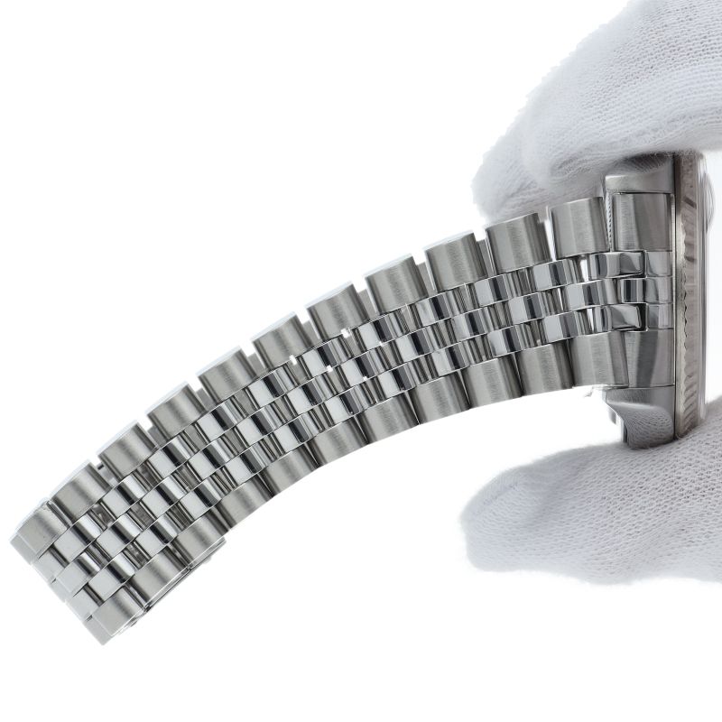 Rolex Datejust Watch Diamond 18k White Gold SS Silver Polished 20 — view 6