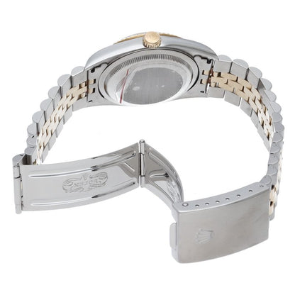Rolex Datejust Watch Box 18k Yellow Gold SS Chien Pankara Polished — view 5