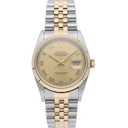 Rolex Datejust Watch Box 18k Yellow Gold SS Chien Pankara Polished — view 2