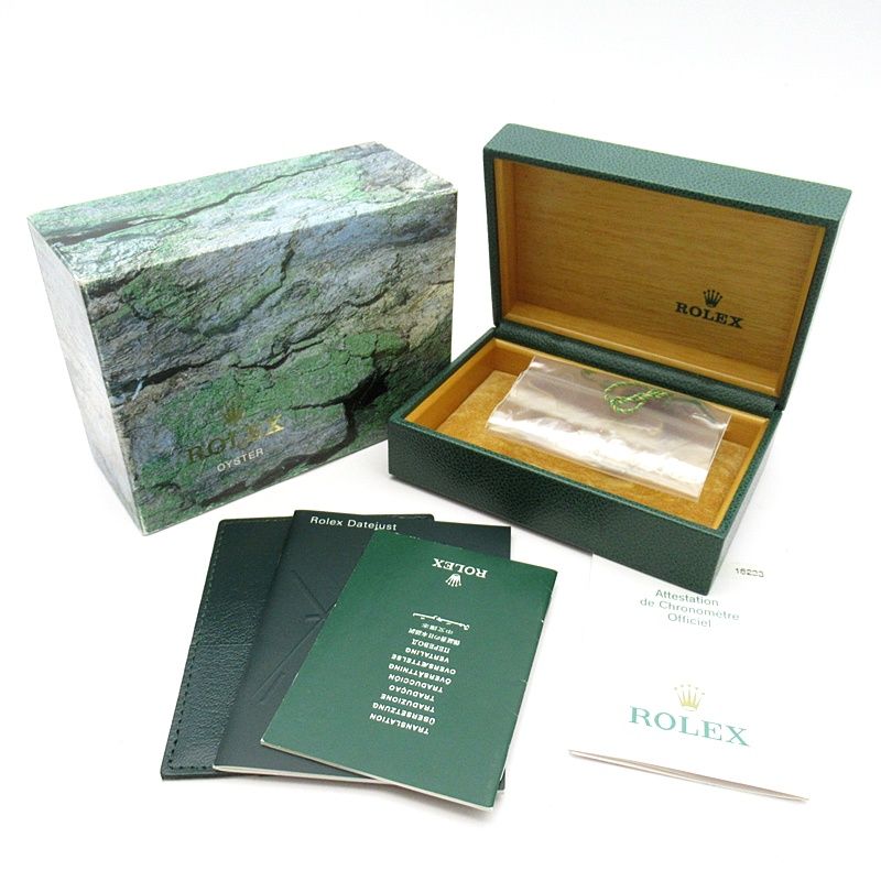 Rolex Datejust Watch Box 18k Yellow Gold SS Chien Pankara Polished — view 6