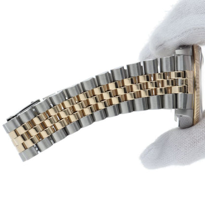 Rolex Datejust Watch Box International Service 18k Yellow Gold SS Champagne — view 7