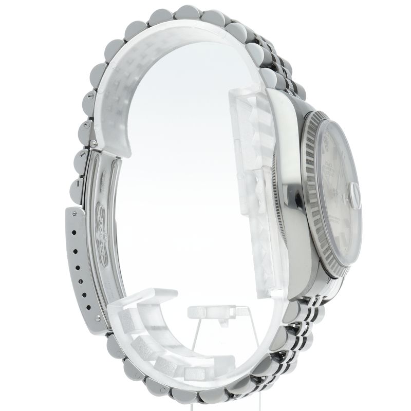 Rolex Datejust Watch Box SS Silver Polished — view 4