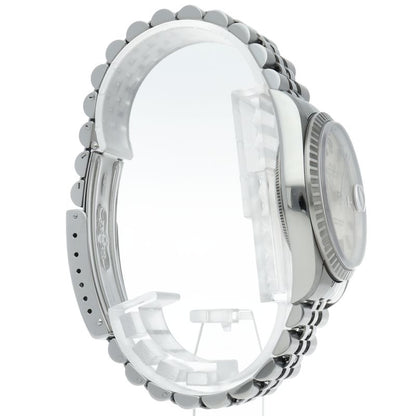 Rolex Datejust Watch Box SS Silver Polished — view 4