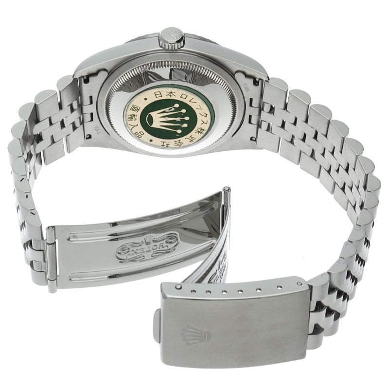 Rolex Datejust Watch Box SS Silver Polished — view 5