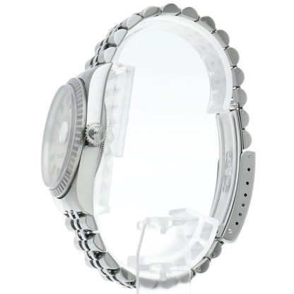 Rolex Datejust Watch Box SS Silver Polished — view 3