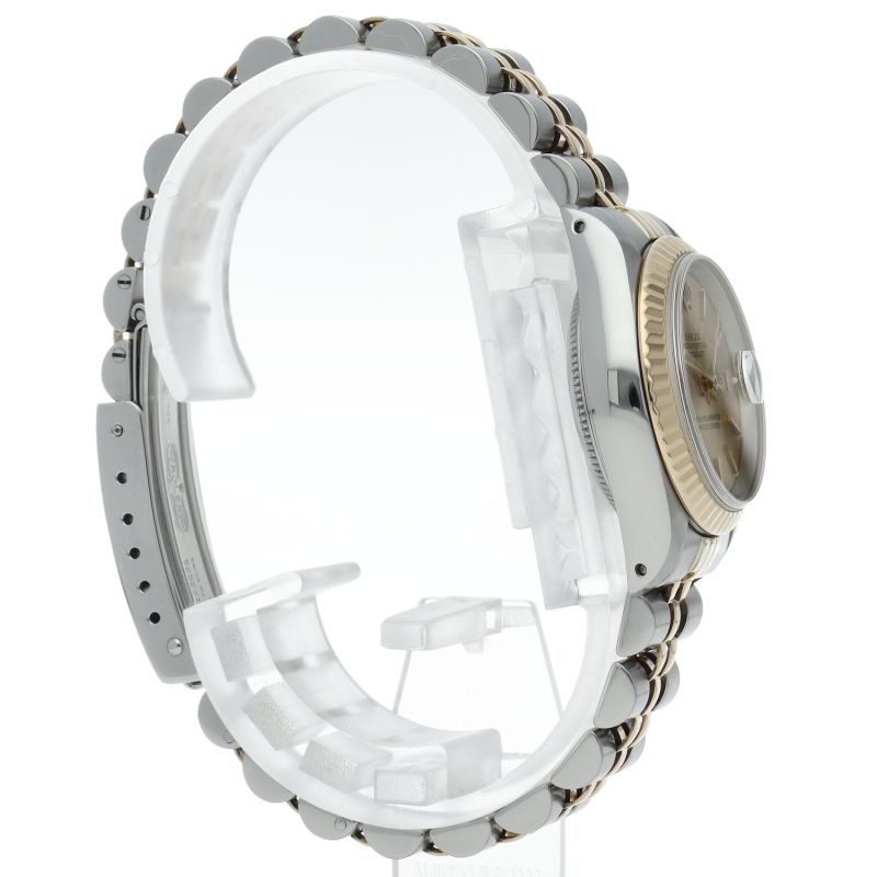 Rolex Datejust Watch 18k Yellow Gold SS Chien Pankara Polished 19 — view 4