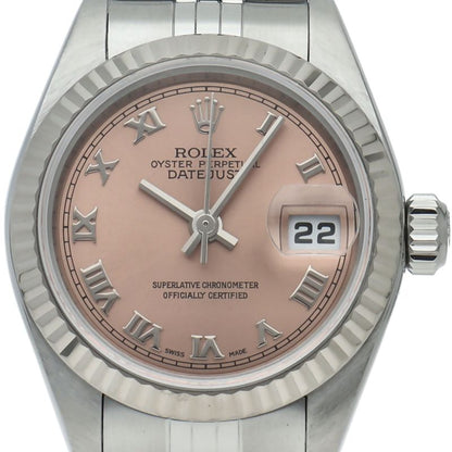 Rolex Datejust Watch Box 18k White Gold SS Pink Polished 20
