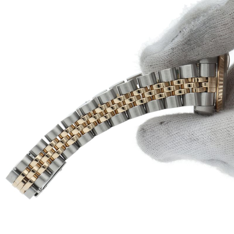 Rolex Datejust Watch 18k Yellow Gold SS Chien Pankara Polished 19 — view 6