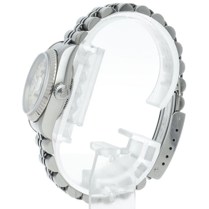 Rolex Datejust Watch Diamond Computer Dial 18k White Gold SS — view 3