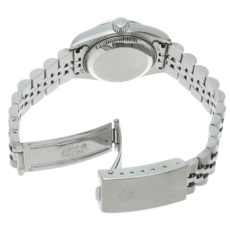 Rolex Datejust Watch Diamond Computer Dial 18k White Gold SS — view 5