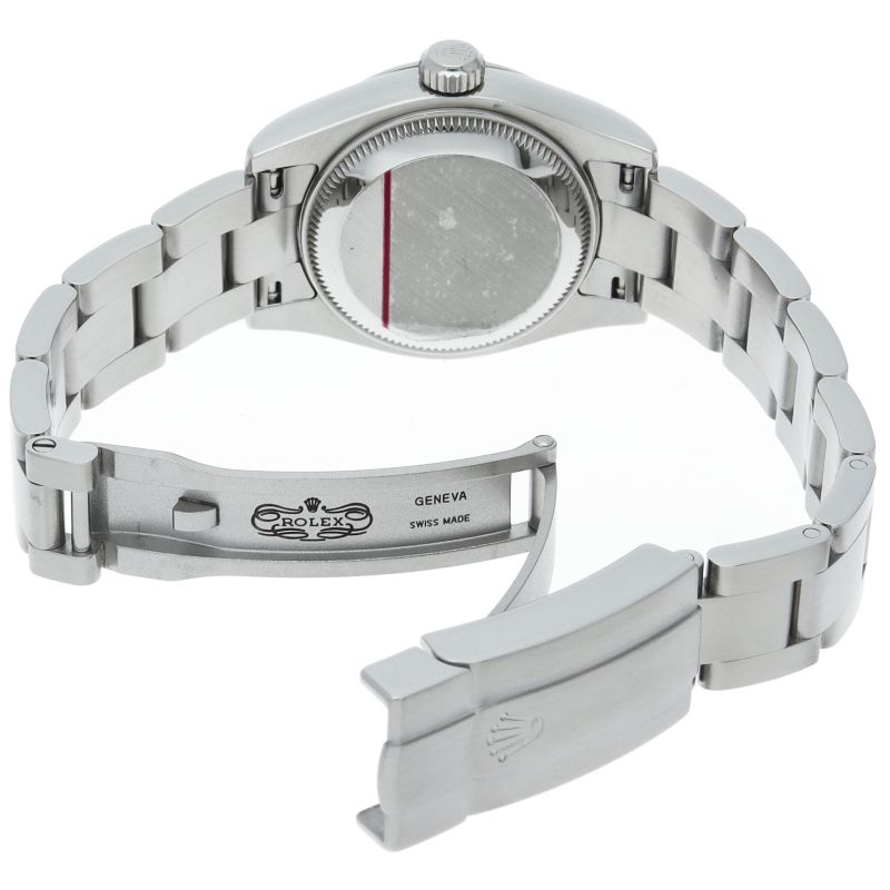 Rolex Oyster Perpetual 26 Watch SS Black Polished — view 5