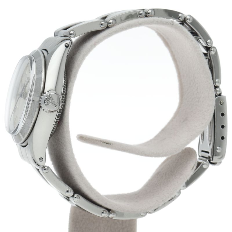 Rolex Oyster Perpetual Antique SS Watch Silver — view 3