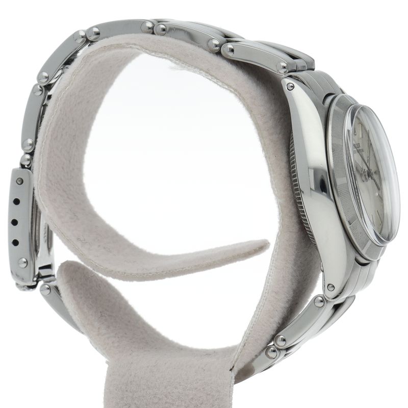 Rolex Oyster Perpetual Antique SS Watch Silver — view 4