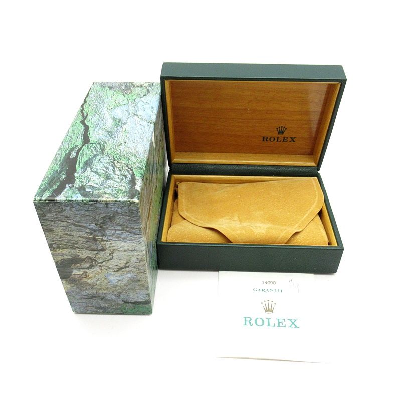 Rolex Air King Box SS Watch Blue Polished — view 6