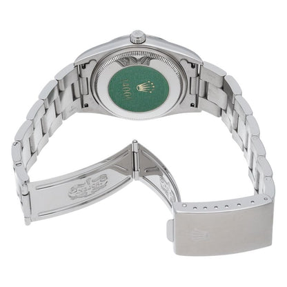 Rolex Air King Box SS Watch Black Polished — view 5