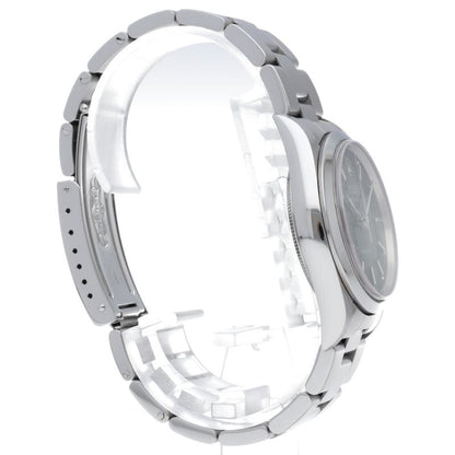 Rolex Air King Box SS Watch Black Polished — view 4