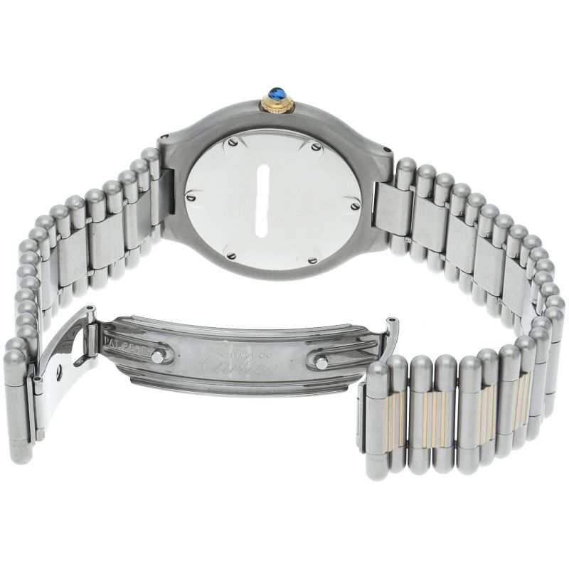 Cartier Must 21 LM Watch SS Beige Polished — view 5