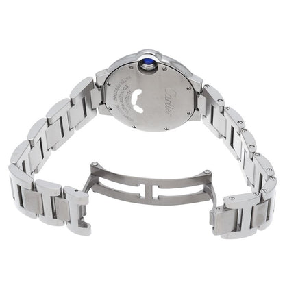 Cartier Ballon Blue Watch 33 mm Auto Depth Lock Box SS — view 5