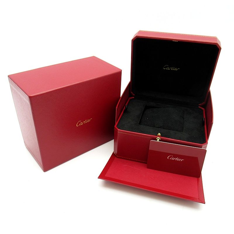 Cartier Venuire SM Watch Diamond Bezel Box 18k Pink Gold Leather Silver Finish — view 6