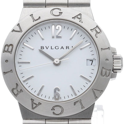 Bvlgari Diagono Sports Watch 29 mm Box SS White Polished