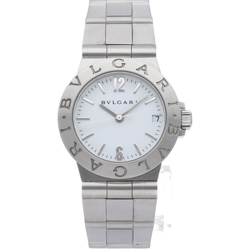 Bvlgari Diagono Sports Watch 29 mm Box SS White Polished — view 2