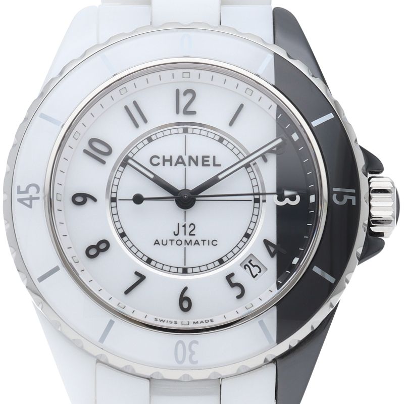 Chanel Paradox Watch 38 mm Auto Depth Box Ceramic White