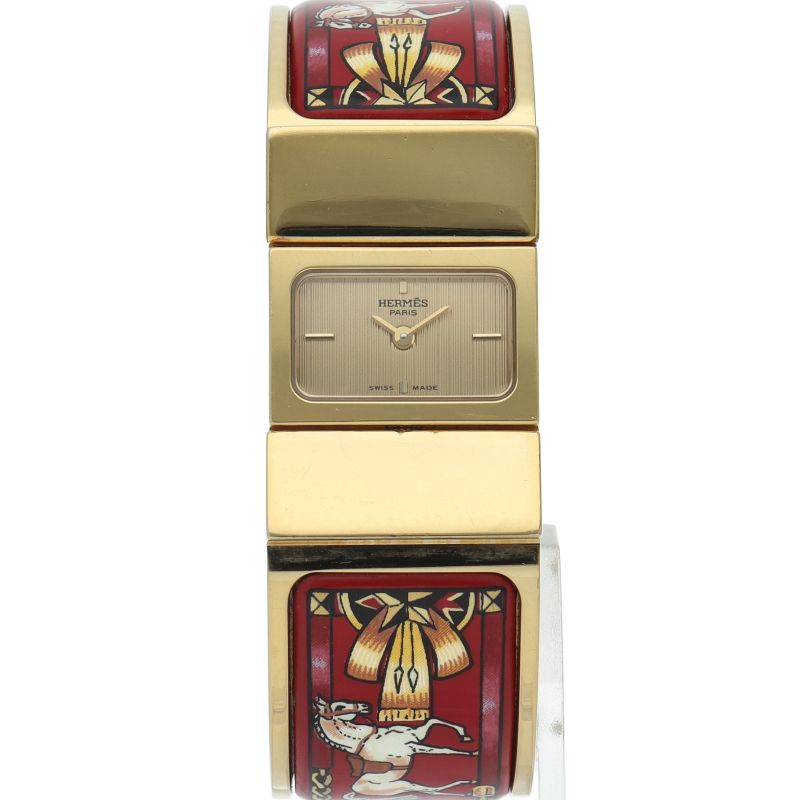 Hermes Location Watch Cloisonne Chien Pankara — view 2