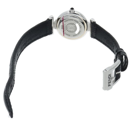 Fendi Watch Box SS Leather Black Polished — view 5