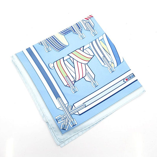 Hermes Gavroche 45 Sangle Finesse Silk 100% Multicolor Scarf