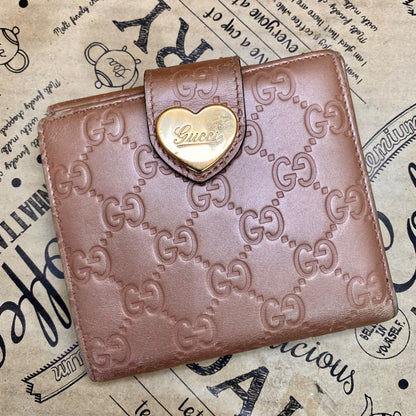 Gucci Bifold Wallet Compact GG Leather Bree — view 3