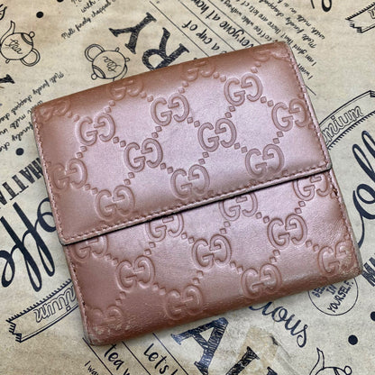 Gucci Bifold Wallet Compact GG Leather Bree — view 4
