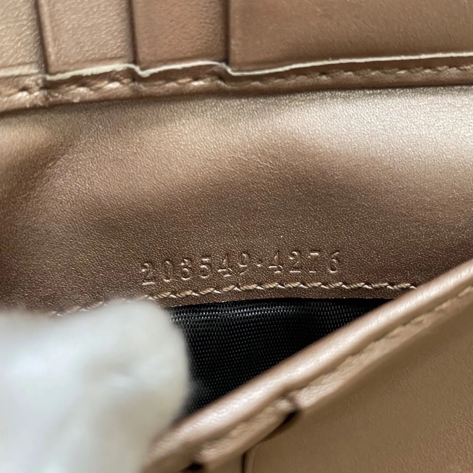 Gucci Bifold Wallet Compact GG Leather Bree — view 6