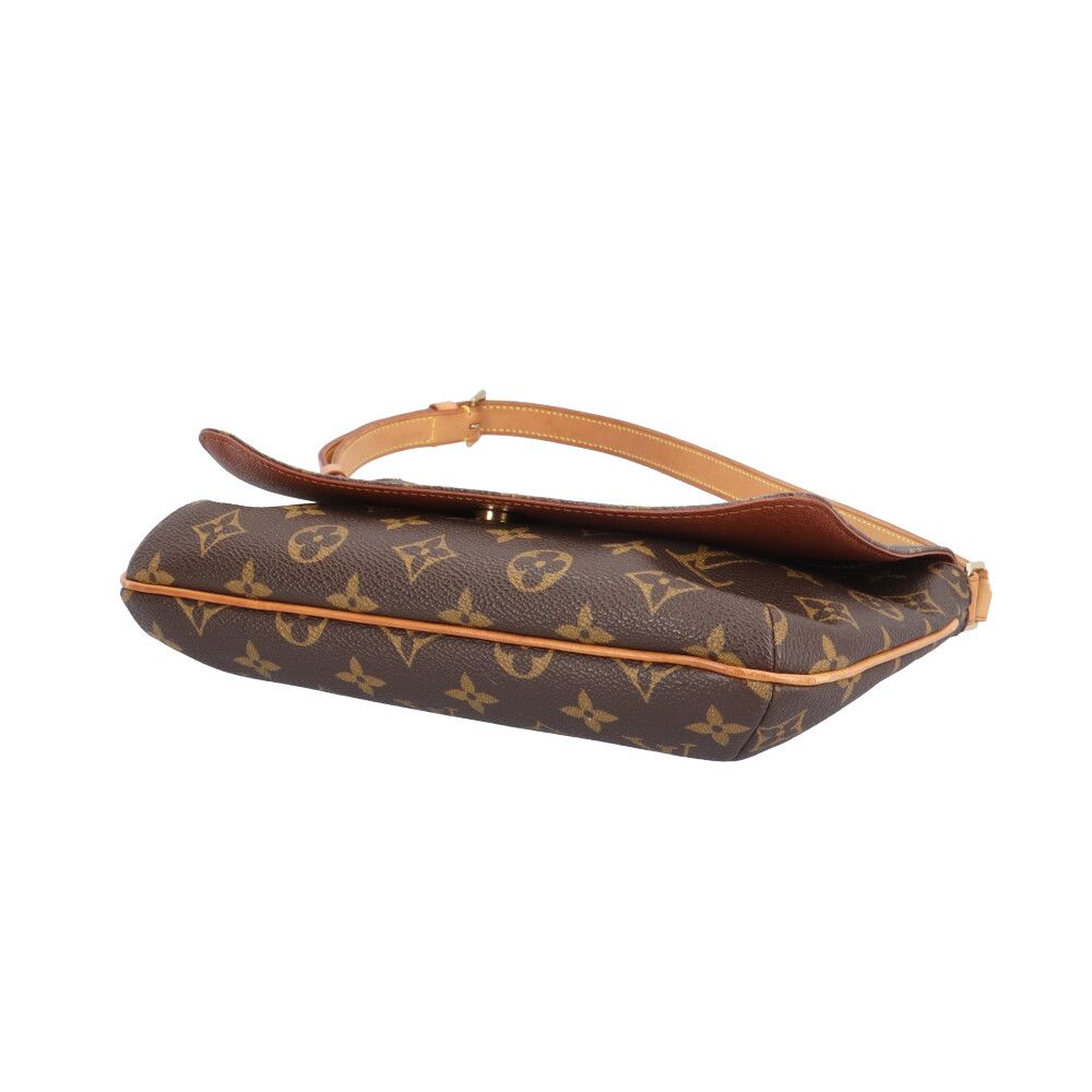 Louis Vuitton Shoulder Bag Monogram Musette Tango Canvas Brown — view 5