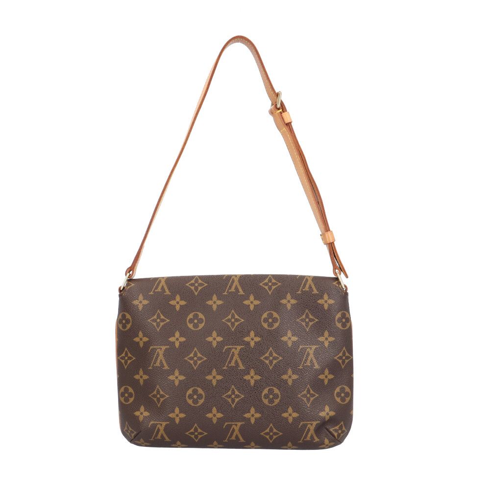 Louis Vuitton Shoulder Bag Monogram Musette Tango Canvas Brown — view 3