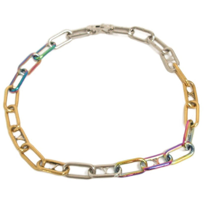 Louis Vuitton Collier Signature Chain Monogram Necklace Multicolor — view 3