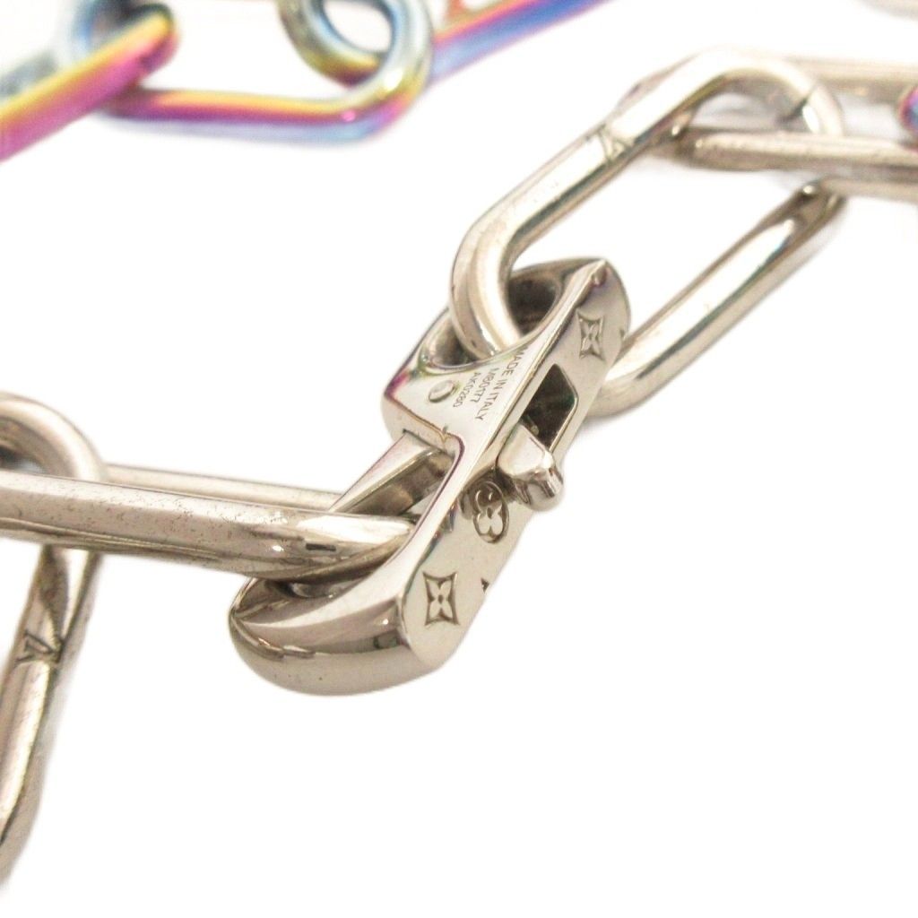 Louis Vuitton Collier Signature Chain Monogram Necklace Multicolor — view 5