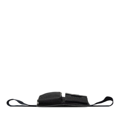 Dior Trotter Street Chic Bum Bag Black Canvas Leather — view 3