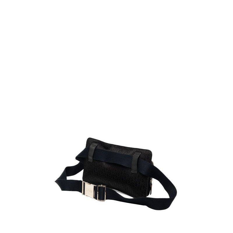 Dior Trotter Street Chic Bum Bag Black Canvas Leather — view 2